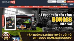 Giftcode Game bài Bong99 không chỉ là một lời chào mời hấp dẫn mà còn là cơ hội để người chơi tăng cường cơ hội chiến thắng của mình.