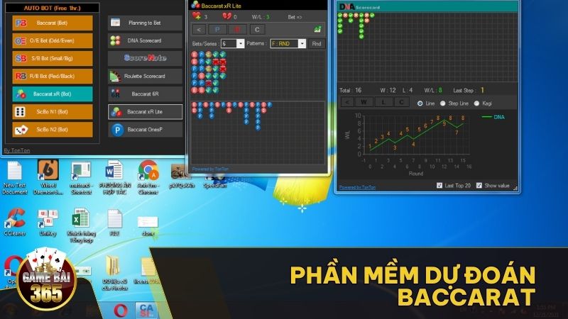 phần mềm dự đoán Baccarat